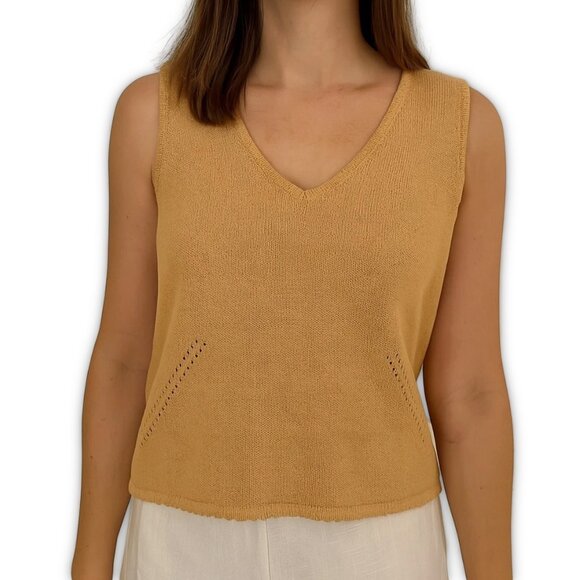 St. John Knit Tank Top Size S Minimalist Classic - Picture 1 of 11